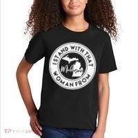I Stand With That Woman From Michigan Kids T-Shirt thumb 2