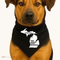 I Stand With That Woman From Michigan Social Justice USA-Made Doggie Bandana thumb 1