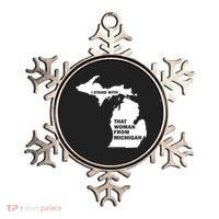 I Stand With That Woman From Michigan Social Justice Ornament thumb 0