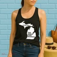 I Stand With That Woman From Michigan Social Justice Women's Tank Top thumb 2