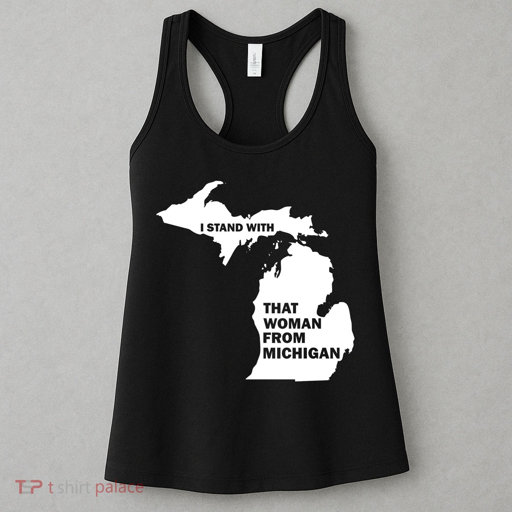 I Stand With That Woman From Michigan Social Justice Women's Tank Top