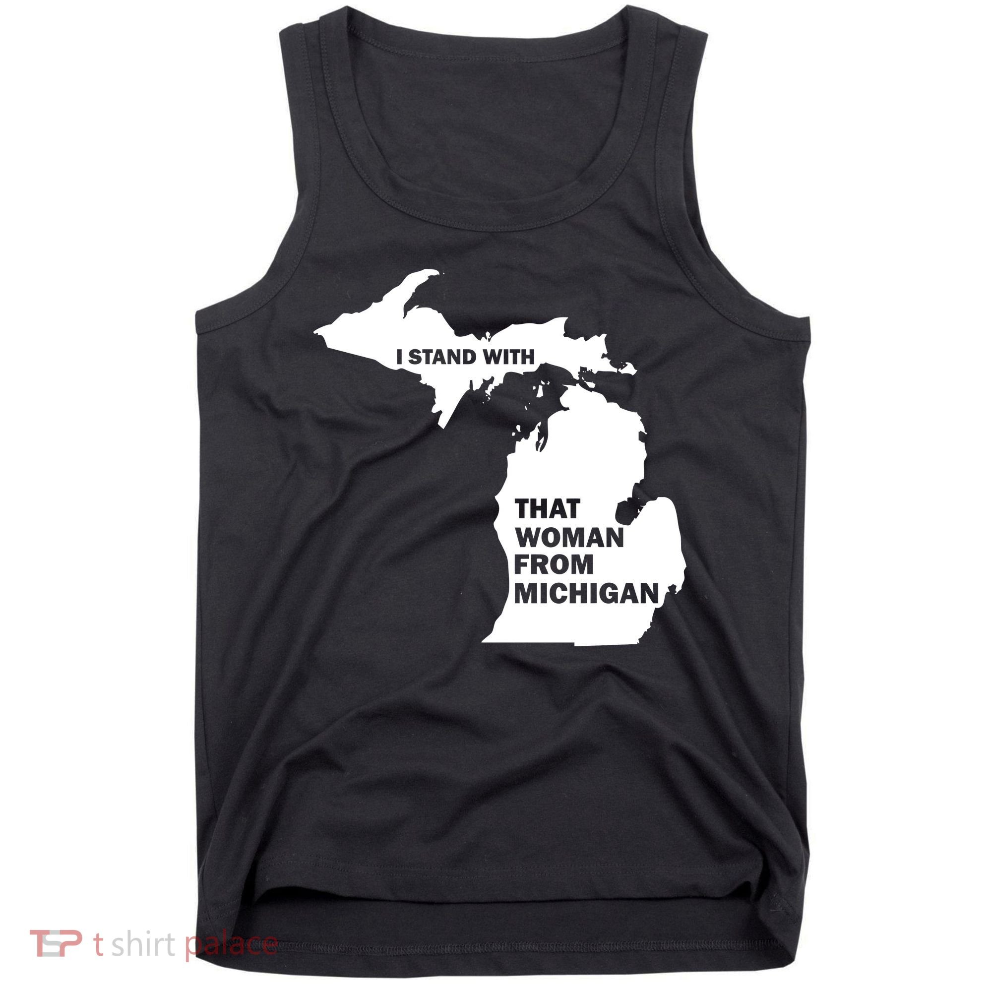 I Stand With That Woman From Michigan Social Justice Tank Top