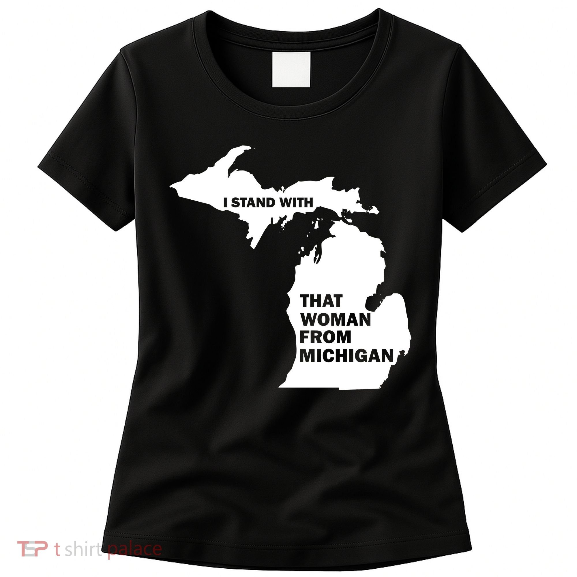 I Stand With That Woman From Michigan Social Justice Women's T-Shirt