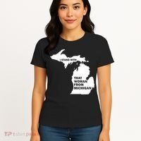 I Stand With That Woman From Michigan Social Justice Women's T-Shirt thumb 4