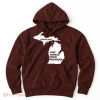 I Stand With That Woman From Michigan Social Justice Hoodie thumb 0