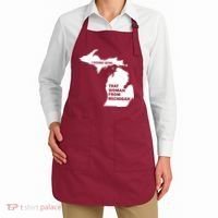 I Stand With That Woman From Michigan Social Justice Apron thumb 2