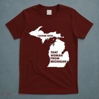 I Stand With That Woman From Michigan Social Justice T-Shirt thumb 5