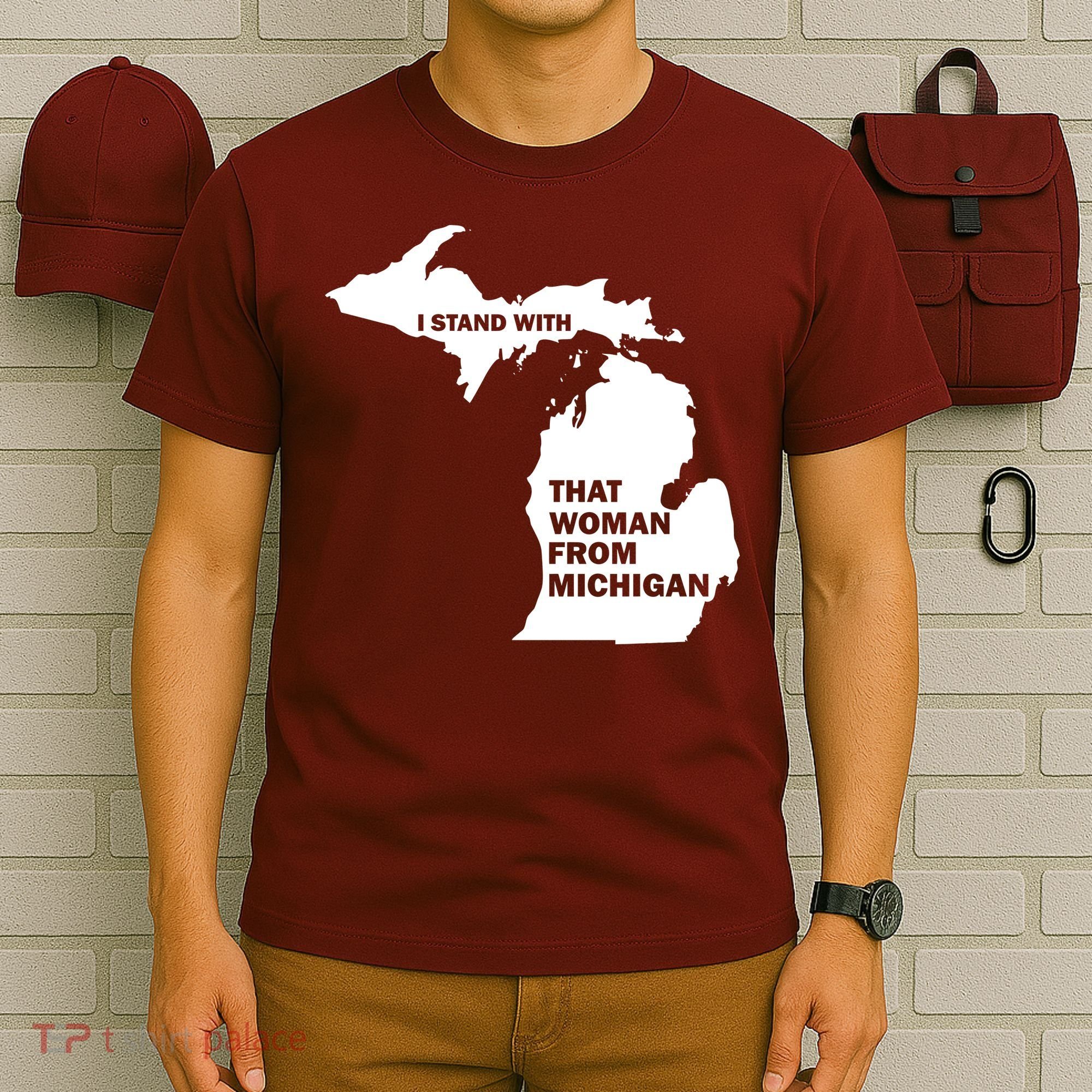 I Stand With That Woman From Michigan Social Justice T-Shirt