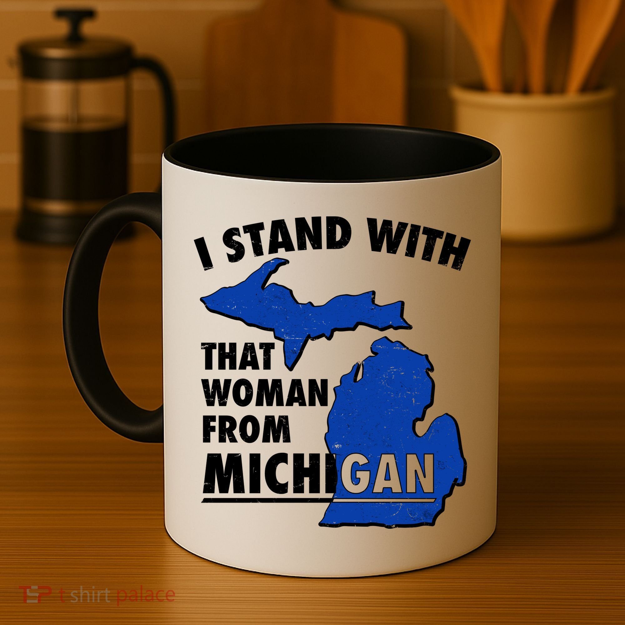 I Stand With That Woman From Michigan Support Coffee Mug