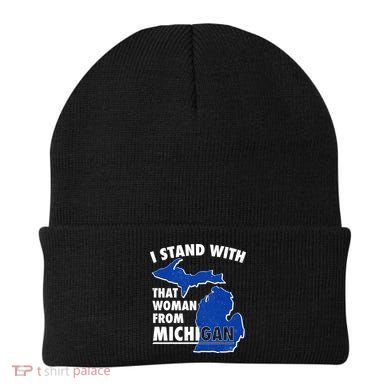 I Stand With That Woman From Michigan Support Beanie