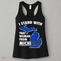 I Stand With That Woman From Michigan Support Women's Tank Top thumb 3