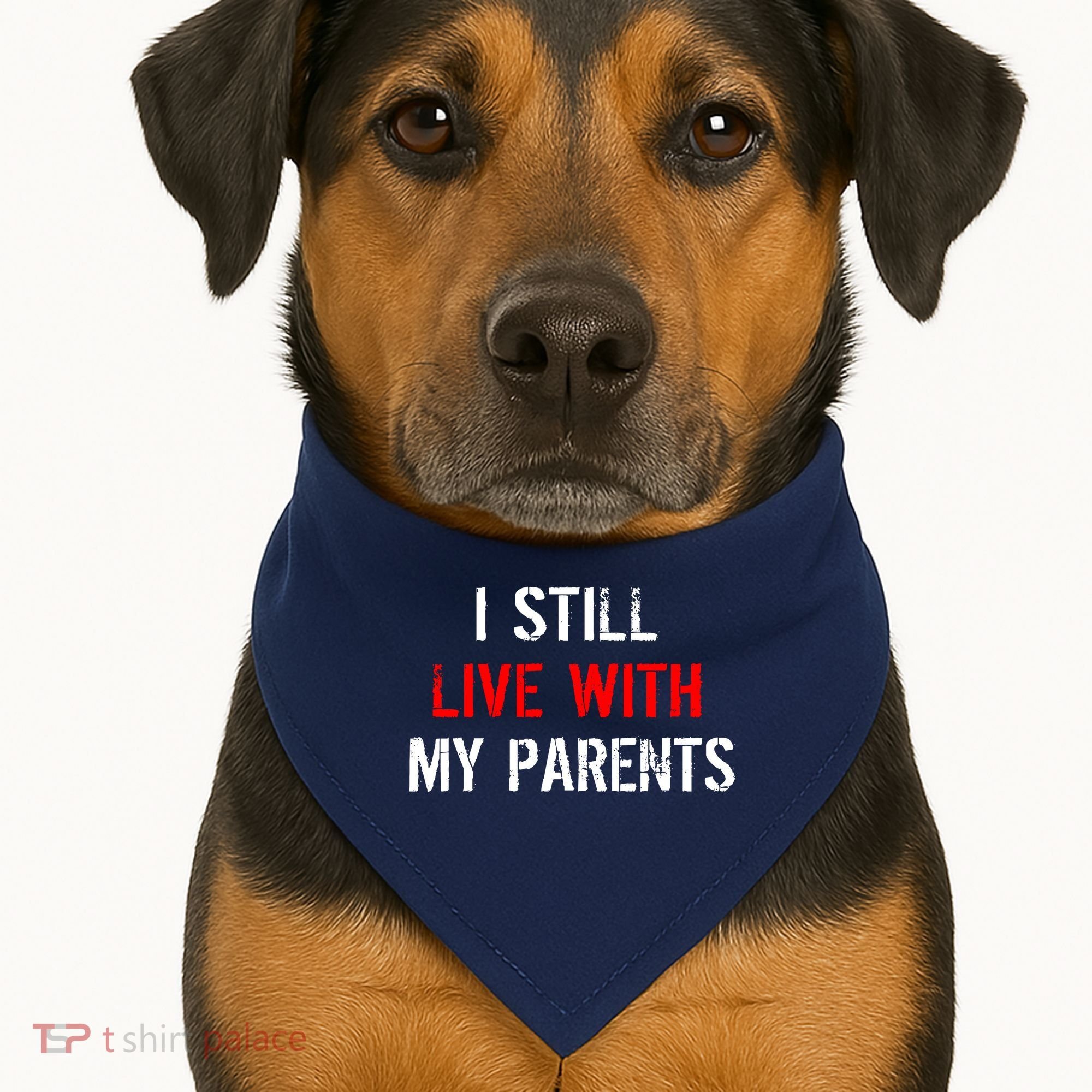 I Still Live With My Parents USA-Made Doggie Bandana