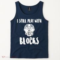 I Still Play With Blocks Tank Top thumb 2