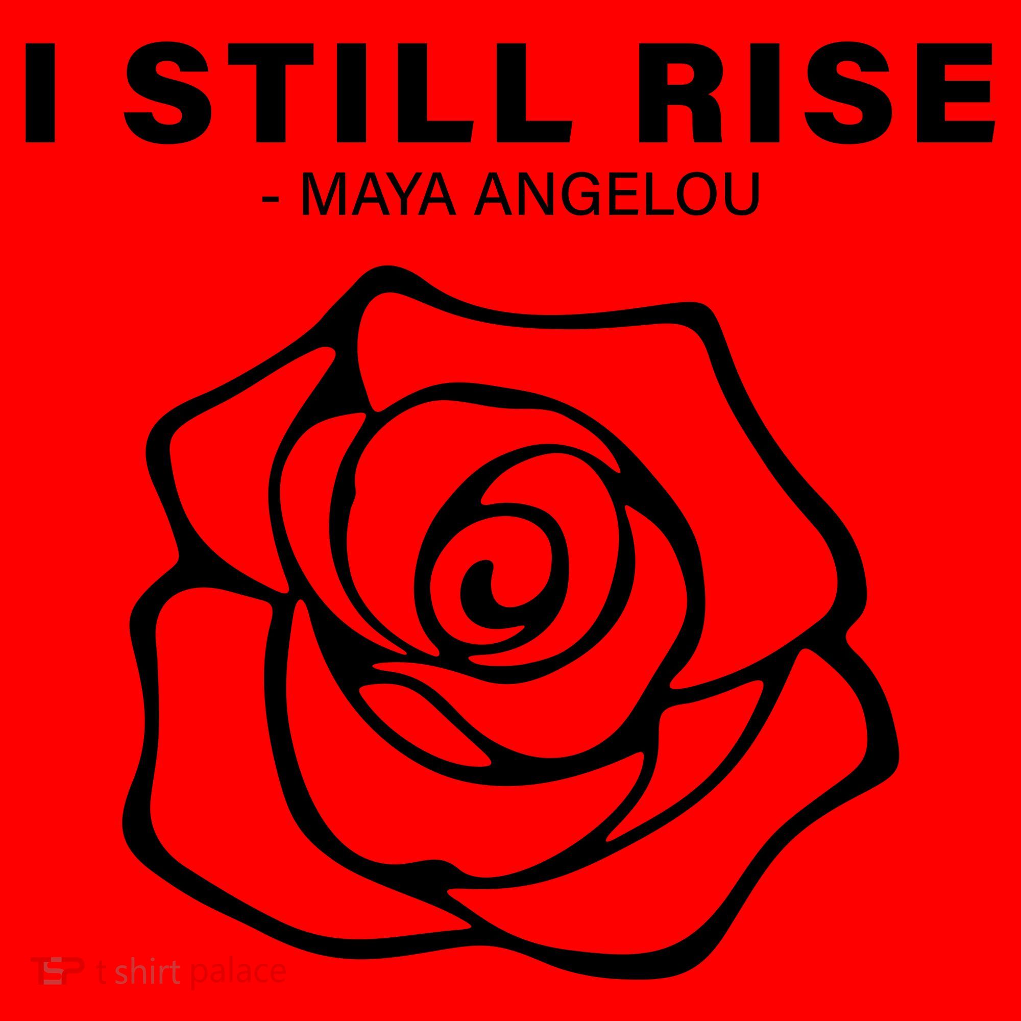 I Still Rise Inspirational Quote Santa Hat