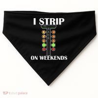 I Strip On Weekends USA-Made Doggie Bandana thumb 0