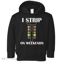 I Strip On Weekends Toddler Hoodie thumb 0