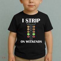 I Strip On Weekends Toddler T-Shirt thumb 2