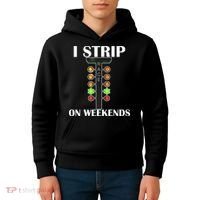 I Strip On Weekends Kids Hoodie thumb 4