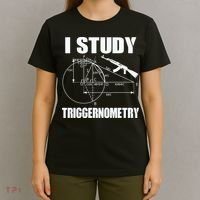 I Study Triggernometry Gun T-Shirt thumb 4