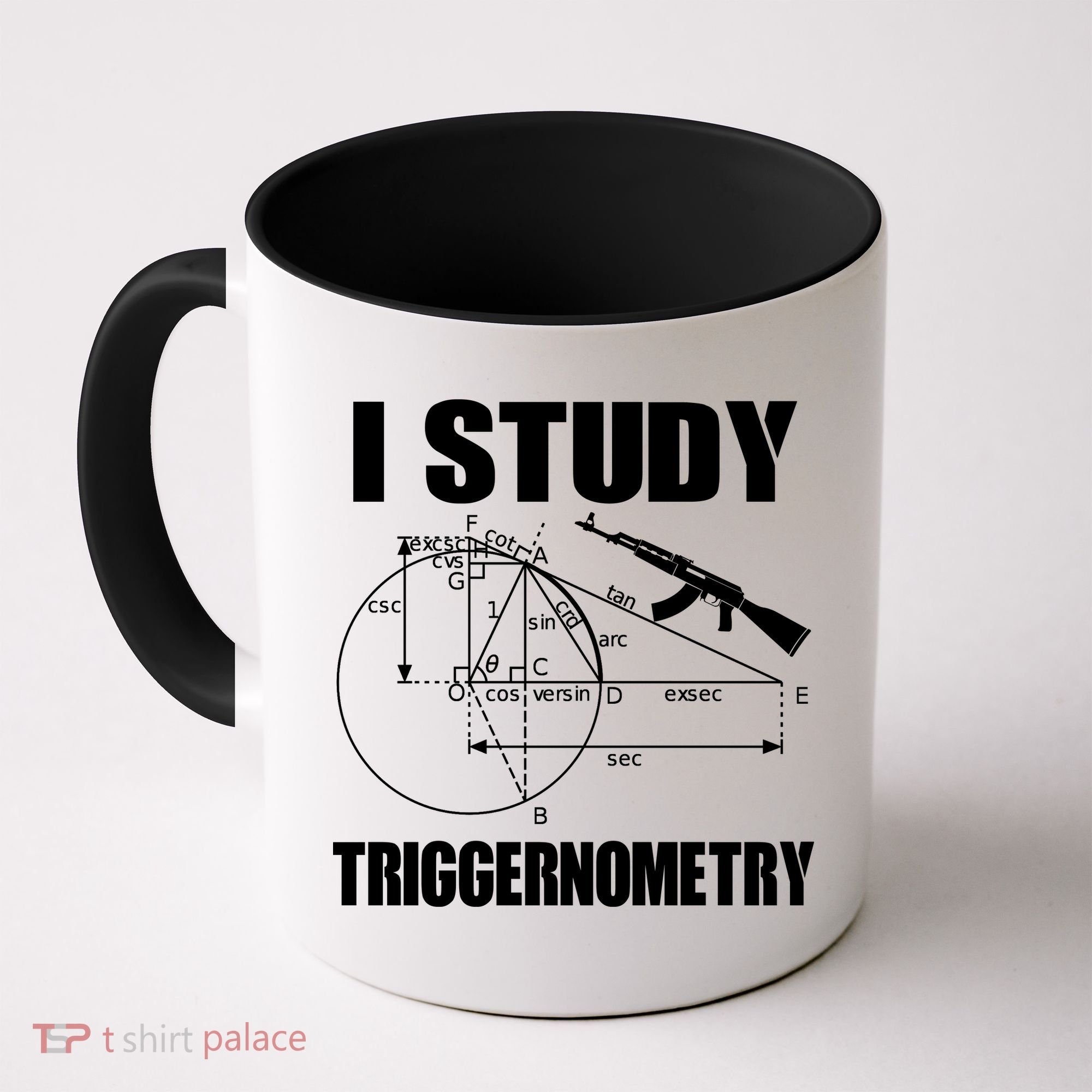 I Study Triggernometry Gun Coffee Mug