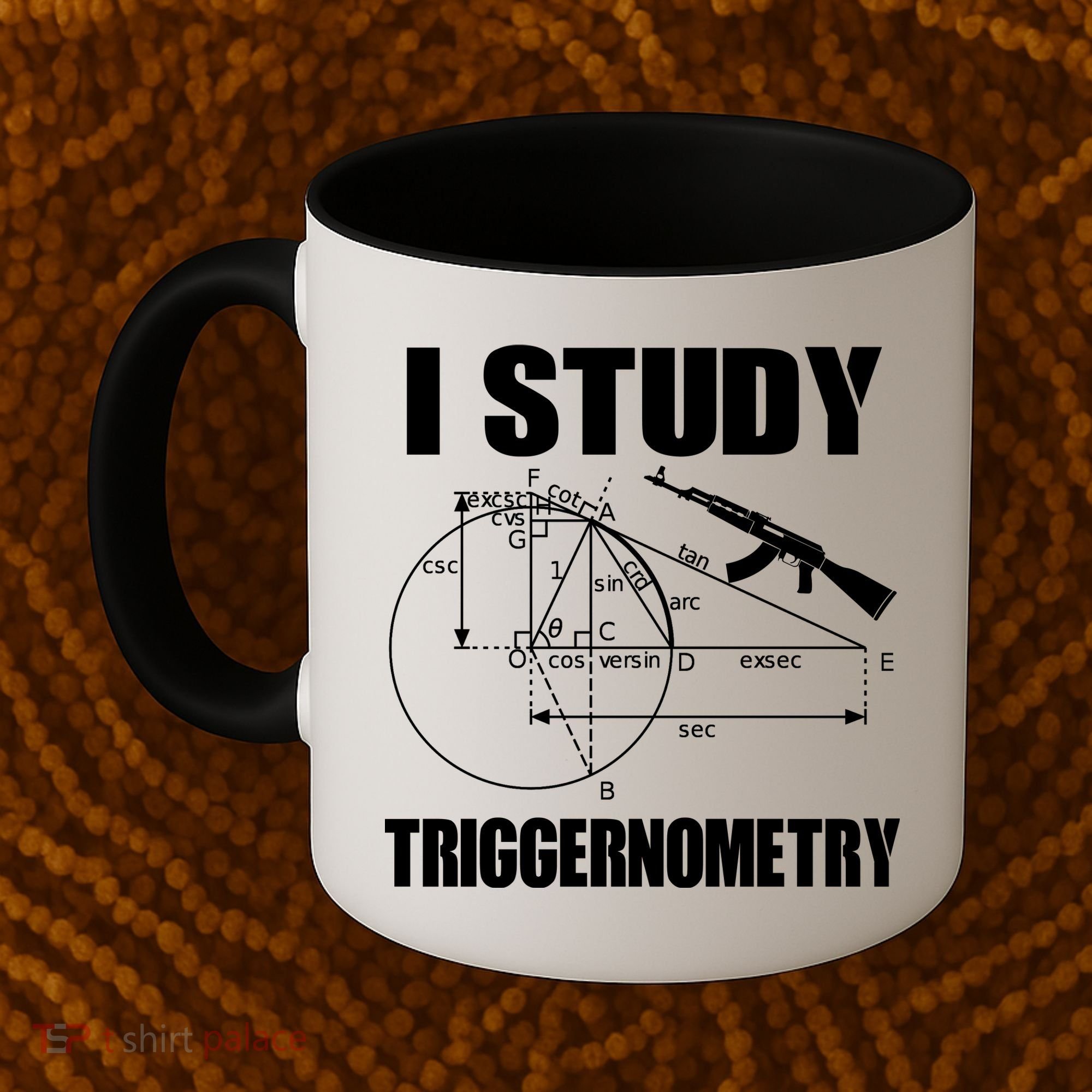 I Study Triggernometry Gun Coffee Mug