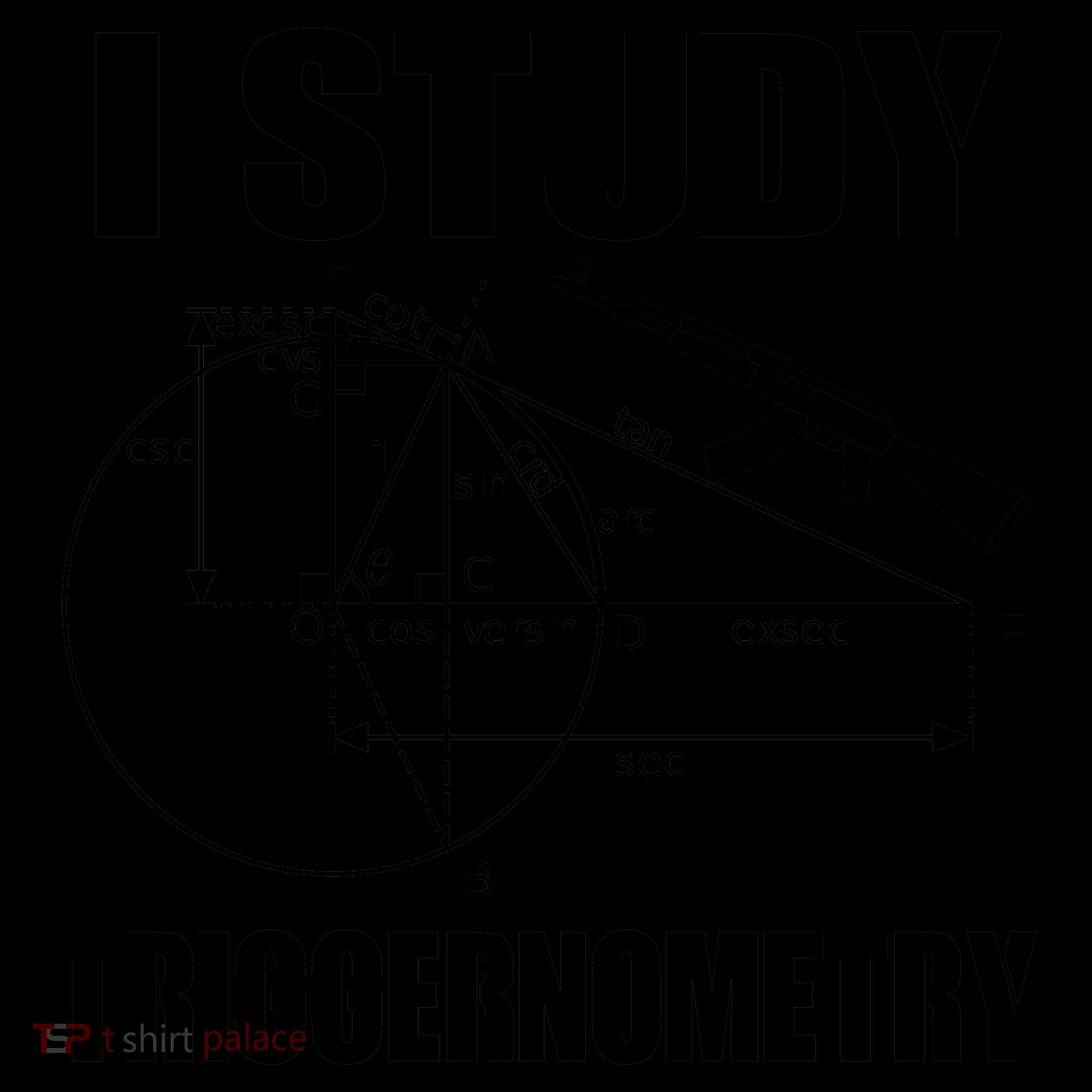 I Study Triggernometry Gun Coffee Mug