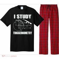 I Study Triggernometry Gun Pajama Set thumb 0