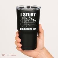 I Study Triggernometry Gun Tumbler thumb 2