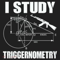 I Study Triggernometry Gun Tumbler thumb 3