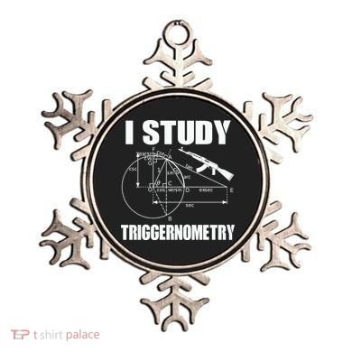 I Study Triggernometry Gun Ornament