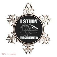 I Study Triggernometry Gun Ornament thumb 0