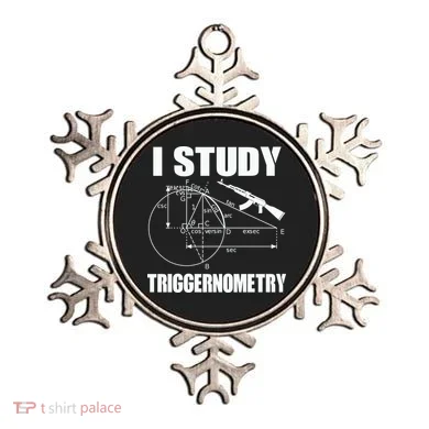 I Study Triggernometry Gun Ornament