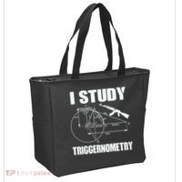 I Study Triggernometry Gun Tote Bag thumb 2