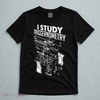 I Study Triggernometry Gun Diagram T-Shirt thumb 5
