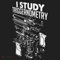 I Study Triggernometry Gun Diagram Beanie thumb 2