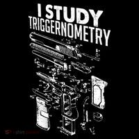 I Study Triggernometry Gun Diagram Kids Long Sleeve Shirt thumb 2