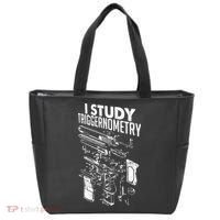 I Study Triggernometry Gun Diagram Tote Bag thumb 0