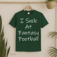 I Suck At Fantasy Football T-Shirt thumb 2