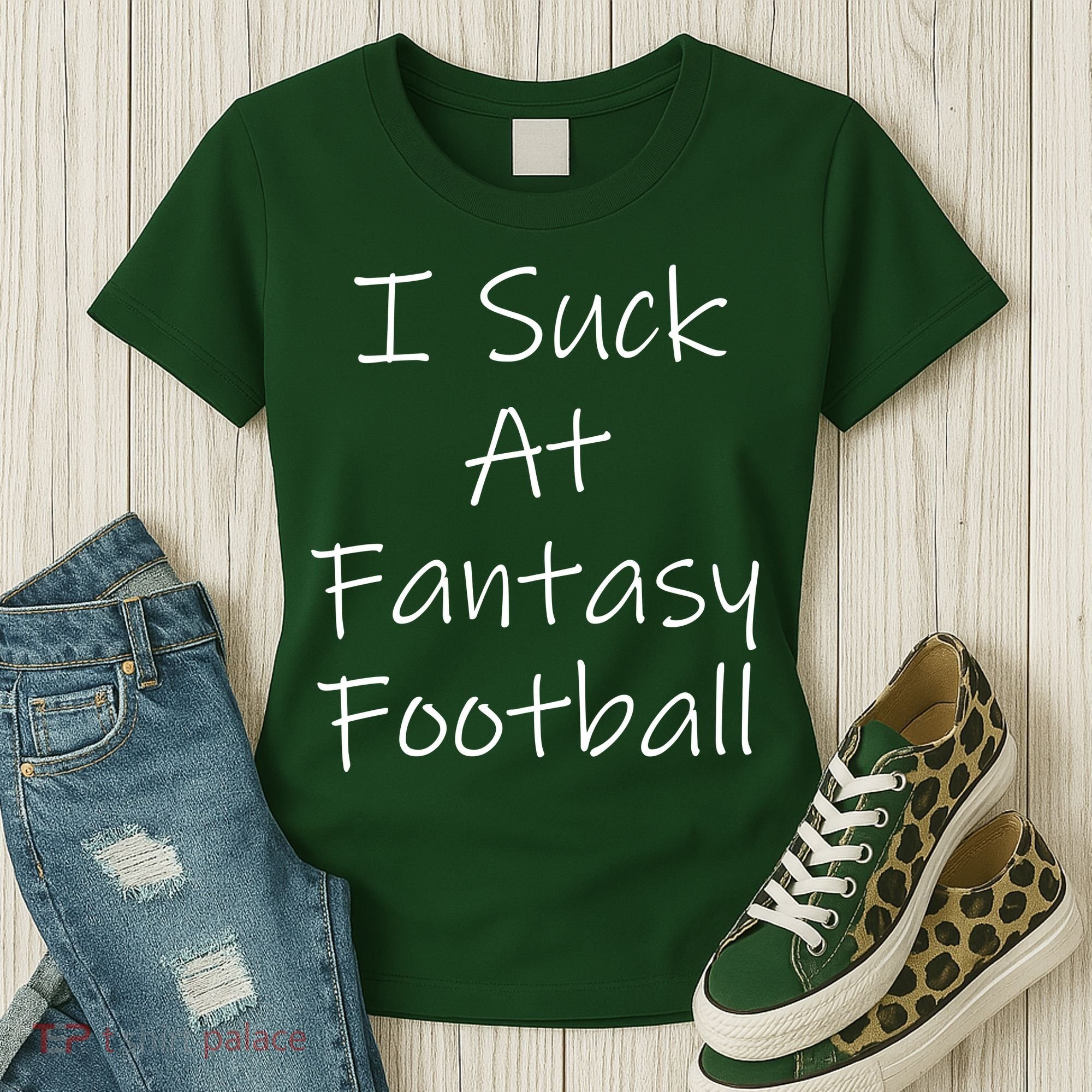 I Suck At Fantasy Football Women's T-Shirt
