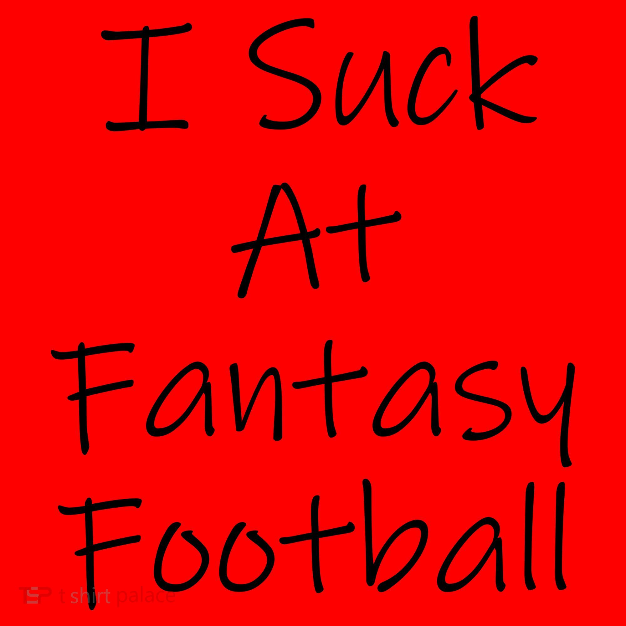 I Suck At Fantasy Football Santa Hat