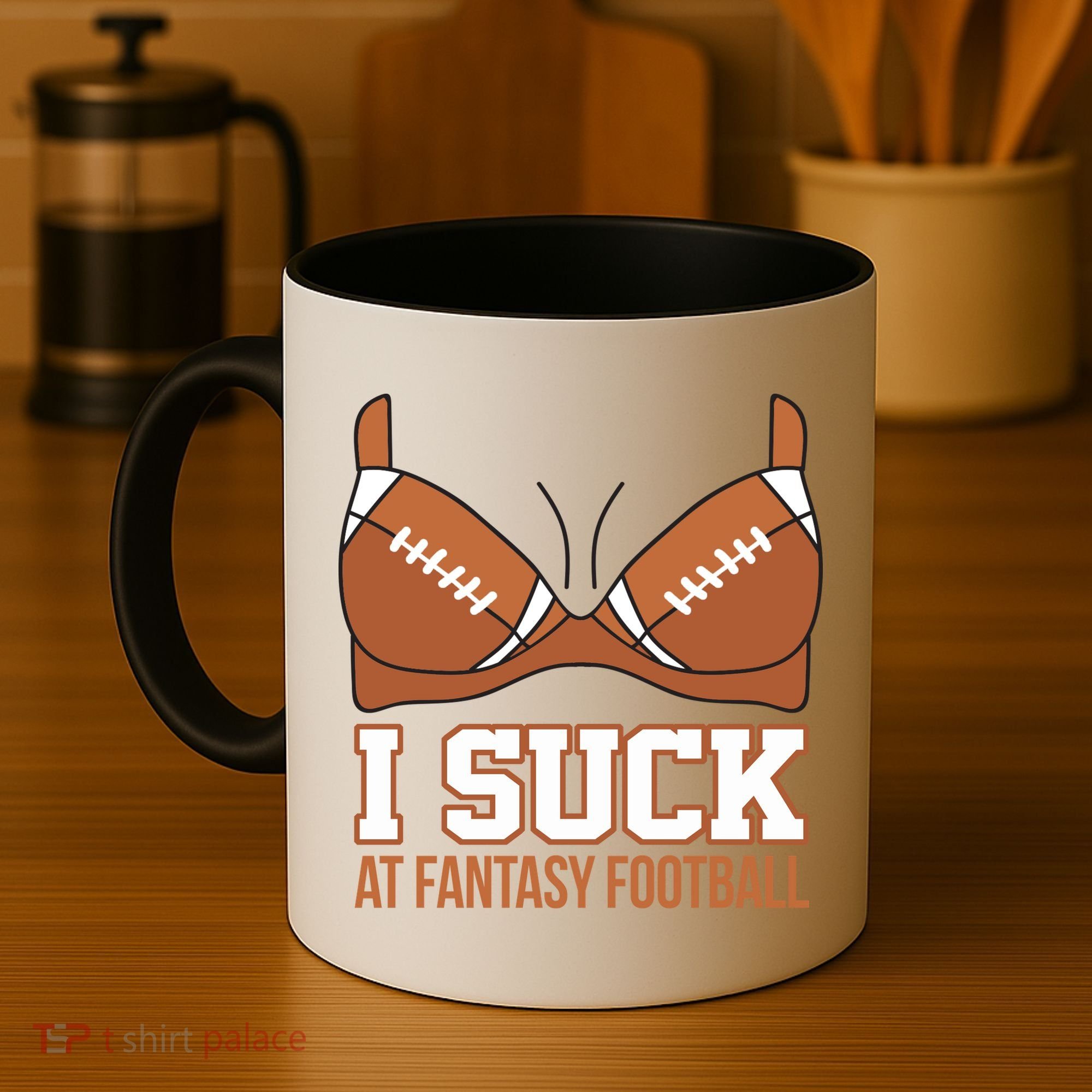 I Suck At Fantasy Football Last Place Coffee Mug