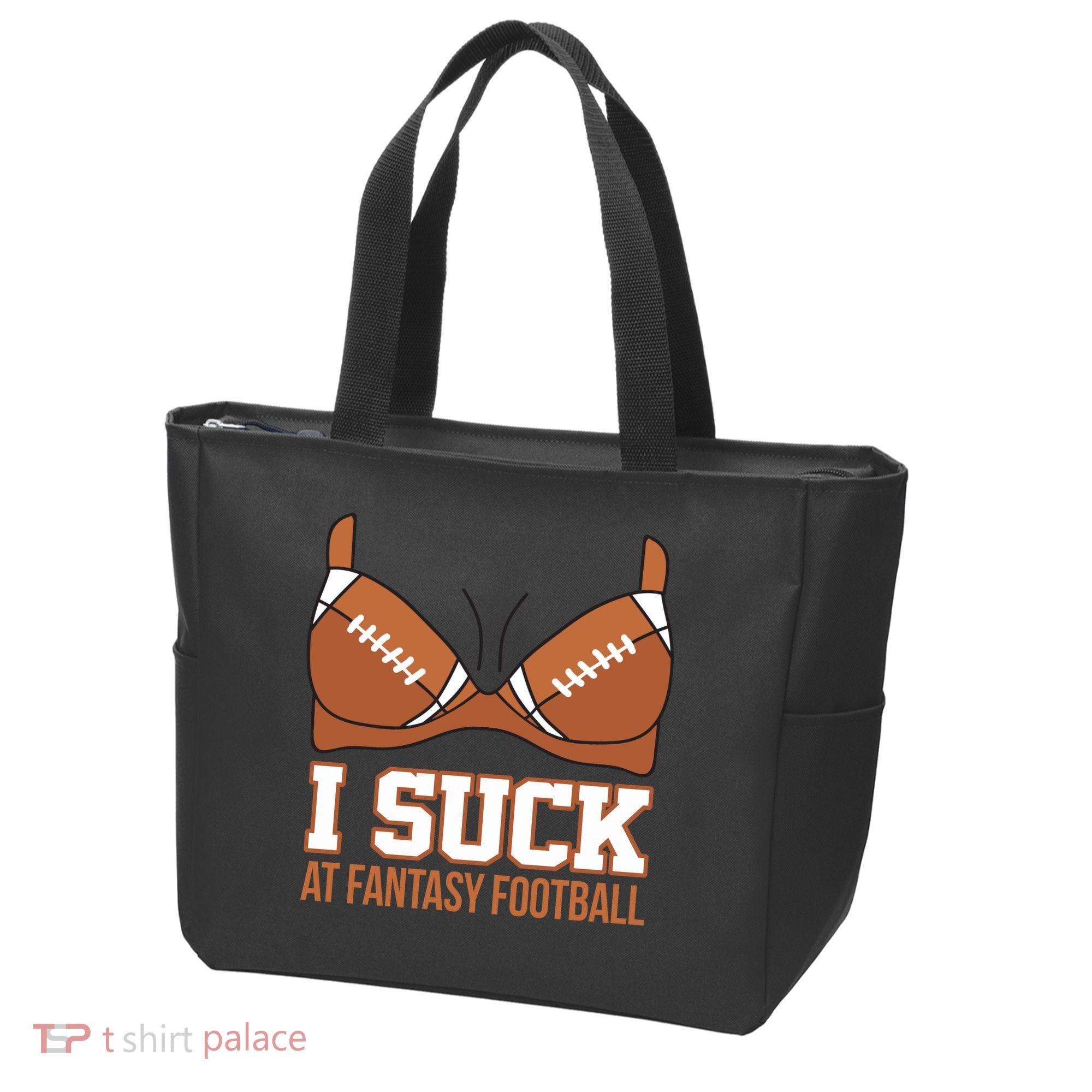 I Suck At Fantasy Football Last Place Tote Bag