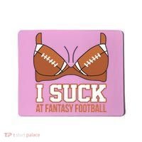I Suck At Fantasy Football Last Place Mousepad thumb 0