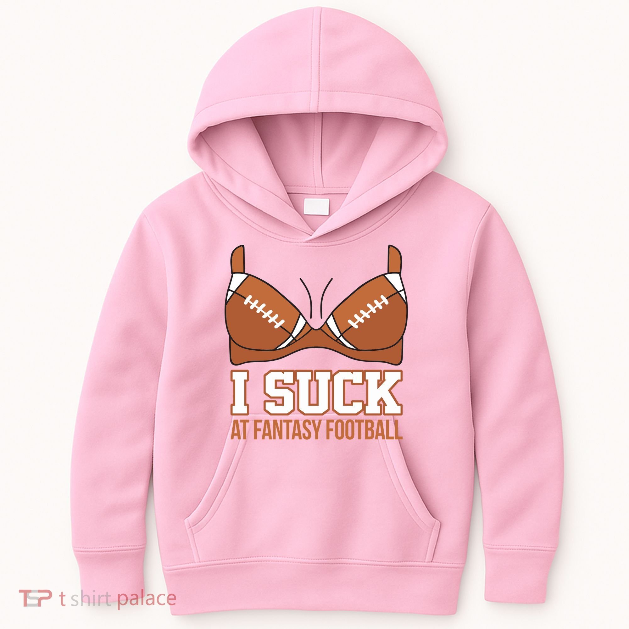 I Suck At Fantasy Football Last Place Kids Hoodie