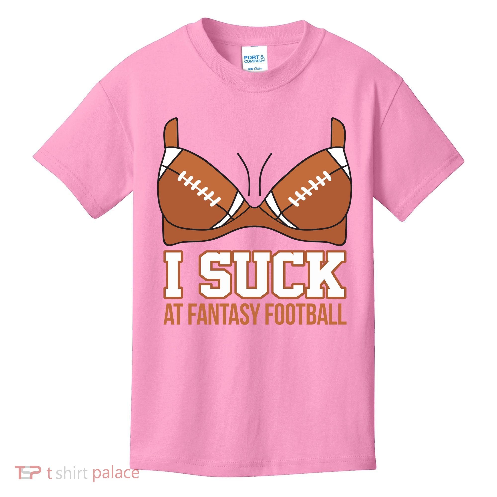 I Suck At Fantasy Football Last Place Kids T-Shirt