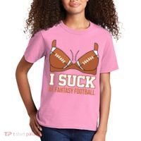 I Suck At Fantasy Football Last Place Kids T-Shirt thumb 2