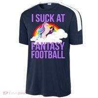 I Suck At Fantasy Football Unicorn Sport-Tek Competitor United Soccer Jersey thumb 2