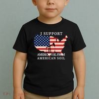 I Support American Oil From American Soil Keystone Pipeline Toddler T-Shirt thumb 2