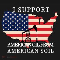 I Support American Oil From American Soil Keystone Pipeline Visor thumb 3