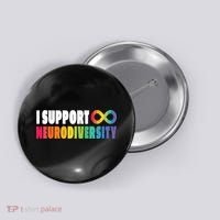 I Support Neurodiversity Button thumb 0